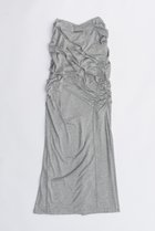 【プランク プロジェクト/PRANK PROJECT】のジャージマキシスカート / Jersey Maxi Skirt L.GRY(ライトグレー)|ID:prp329100003757576