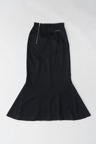 【プランク プロジェクト/PRANK PROJECT】のスキューバマーメイドマキシスカート / Scuba Mermaid Maxi Skirt BLK(ブラック)|ID:prp329100003757580