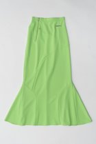 【プランク プロジェクト/PRANK PROJECT】のスキューバマーメイドマキシスカート / Scuba Mermaid Maxi Skirt GRN(グリーン)|ID:prp329100003757580