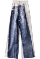 【プランク プロジェクト/PRANK PROJECT】のデニムプリントイージーパンツ / Denim Printed Easy Pants BLU(ブルー)|ID: prp329100003757582 ipo3291000000035975209
