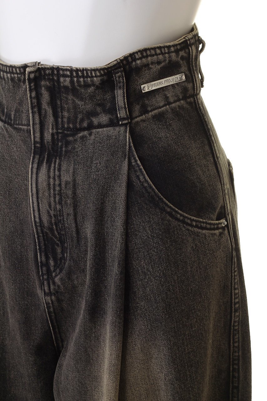 【プランク プロジェクト/PRANK PROJECT】のハイウエストバナナデニムパンツ / High Waist Banana Denim Pants 人気、トレンドファッション・服の通販 founy(ファニー) 　ファッション　Fashion　レディースファッション　WOMEN　パンツ　Pants　デニムパンツ　Denim Pants　おすすめ　Recommend　コクーン　Cocoon　ショート　Short　デニム　Denim　バランス　Balance　ブリーチ　Bleach　ヴィンテージ　Vintage　other-5|ID: prp329100003757586 ipo3291000000031387229