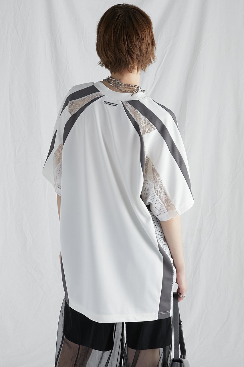 【プランク プロジェクト/PRANK PROJECT】のユニフォームTEE / Uniform Tee 人気、トレンドファッション・服の通販 founy(ファニー) 　ファッション　Fashion　レディースファッション　WOMEN　トップス・カットソー　Tops/Tshirt　シャツ/ブラウス　Shirts/Blouses　ロング / Tシャツ　T-Shirts　カットソー　Cut and Sewn　おすすめ　Recommend　インナー　Inner　ショート　Short　スリーブ　Sleeve　メッシュ　Mesh　レース　Race　other-7|ID: prp329100003757591 ipo3291000000031387248