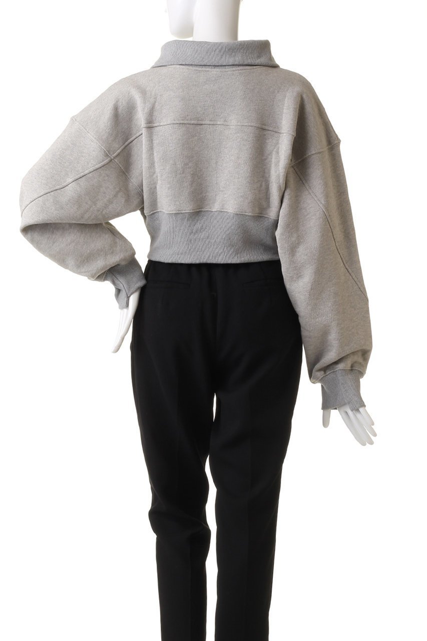 【プランク プロジェクト/PRANK PROJECT】のフックアイカラークロップドスウェット / Hook Eye Collar Cropped Sweatshirt 人気、トレンドファッション・服の通販 founy(ファニー) 　ファッション　Fashion　レディースファッション　WOMEN　トップス・カットソー　Tops/Tshirt　シャツ/ブラウス　Shirts/Blouses　パーカ　Sweats　ロング / Tシャツ　T-Shirts　スウェット　Sweat　カットソー　Cut and Sewn　おすすめ　Recommend　フロント　Front　ボトム　Bottom　other-4|ID: prp329100003757592 ipo3291000000031371289