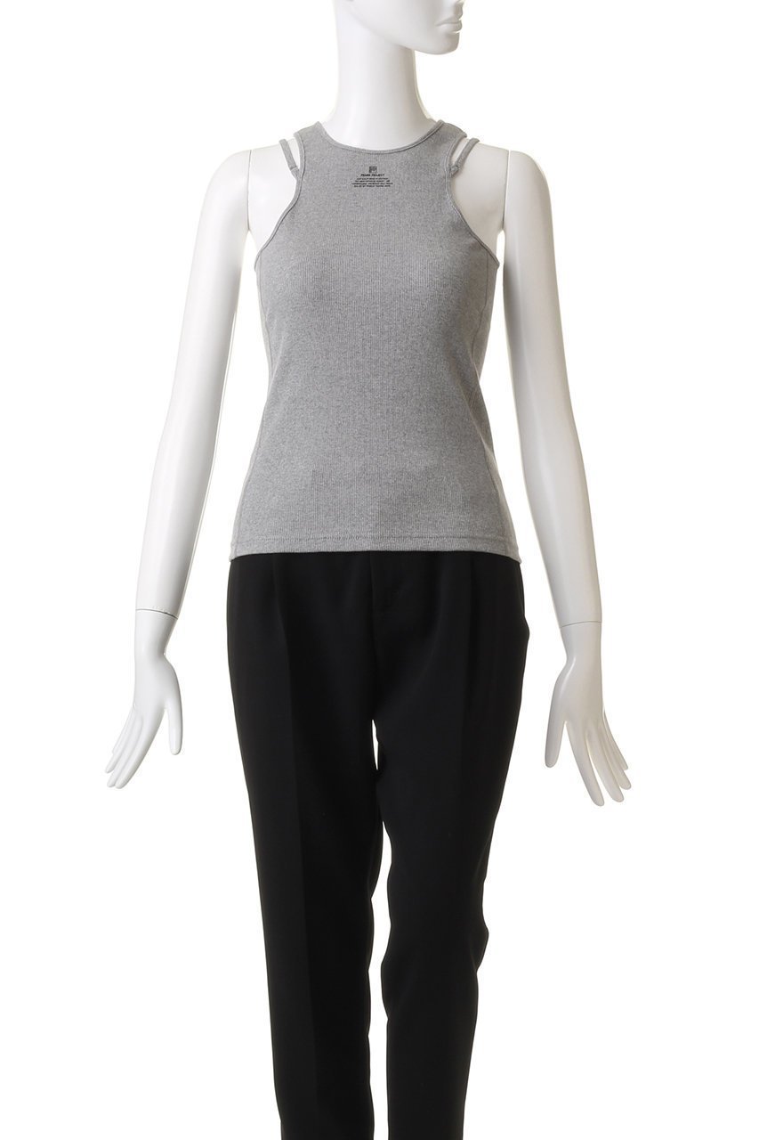 【プランク プロジェクト/PRANK PROJECT】のフロントロゴリブタンク / Front Logo Rib Tank Top 人気、トレンドファッション・服の通販 founy(ファニー) 　ファッション　Fashion　レディースファッション　WOMEN　トップス・カットソー　Tops/Tshirt　キャミソール / ノースリーブ　No Sleeves　シャツ/ブラウス　Shirts/Blouses　ロング / Tシャツ　T-Shirts　カットソー　Cut and Sewn　おすすめ　Recommend　ウォッシャブル　Washable　キャミソール　Camisole　タンク　Tank　フロント　Front　プリント　Print　再入荷　Restock/Back In Stock/Re Arrival　other-2|ID: prp329100003757593 ipo3291000000031387252