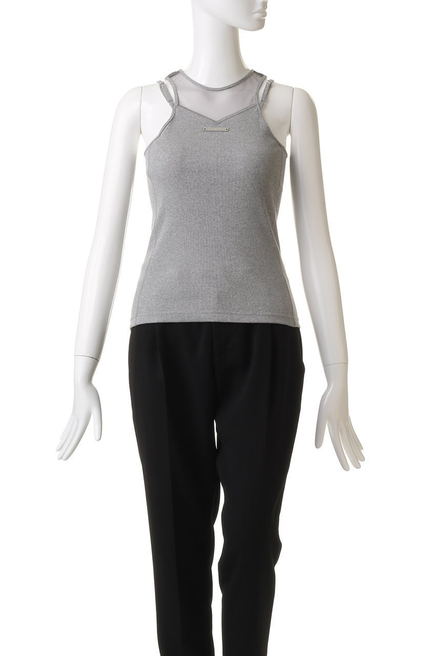 【プランク プロジェクト/PRANK PROJECT】のフロントロゴリブタンク / Front Logo Rib Tank Top 人気、トレンドファッション・服の通販 founy(ファニー) 　ファッション　Fashion　レディースファッション　WOMEN　トップス・カットソー　Tops/Tshirt　キャミソール / ノースリーブ　No Sleeves　シャツ/ブラウス　Shirts/Blouses　ロング / Tシャツ　T-Shirts　カットソー　Cut and Sewn　おすすめ　Recommend　ウォッシャブル　Washable　キャミソール　Camisole　タンク　Tank　フロント　Front　プリント　Print　再入荷　Restock/Back In Stock/Re Arrival　other-6|ID: prp329100003757593 ipo3291000000031387260