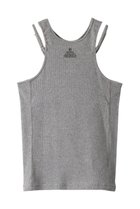 【プランク プロジェクト/PRANK PROJECT】のフロントロゴリブタンク / Front Logo Rib Tank Top GRY(グレー)|ID: prp329100003757593 ipo3291000000032793024