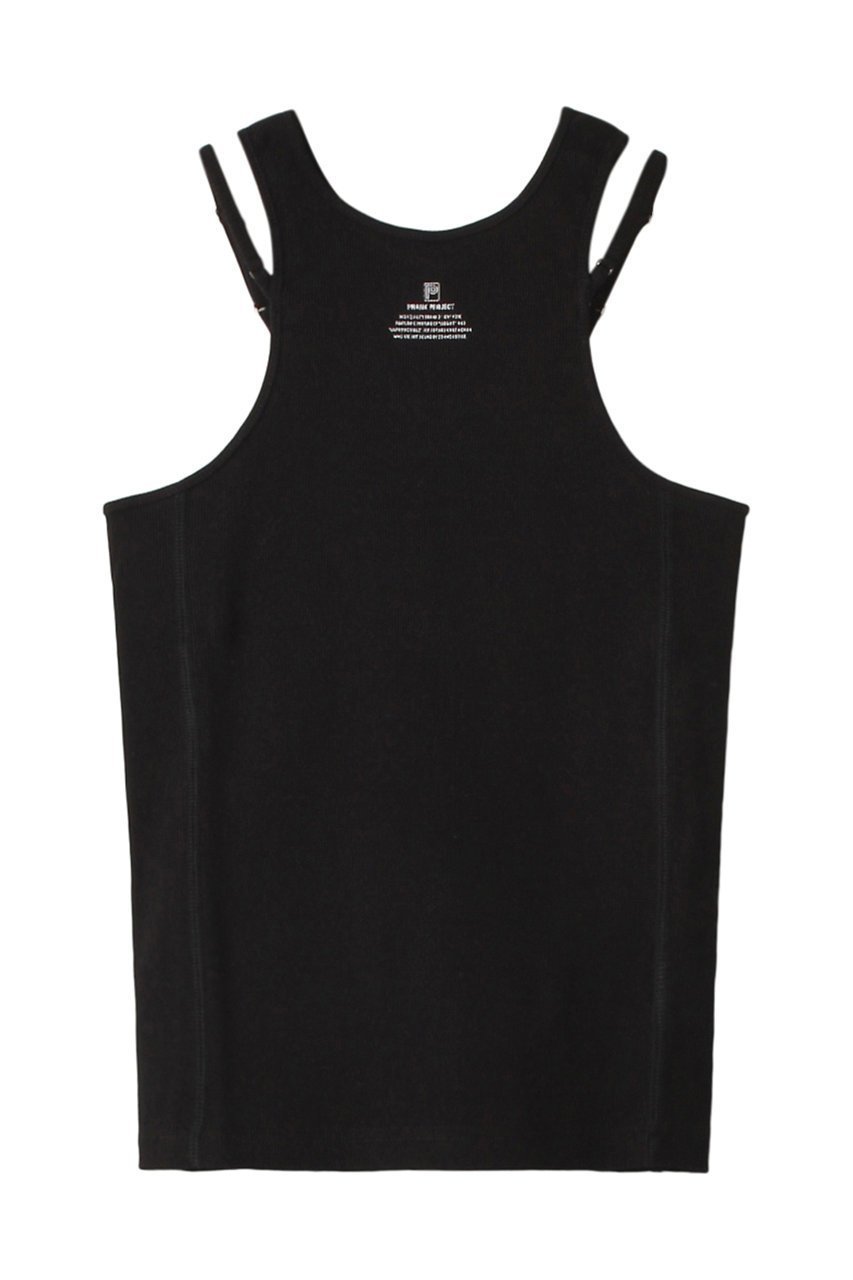 【プランク プロジェクト/PRANK PROJECT】のフロントロゴリブタンク / Front Logo Rib Tank Top インテリア・キッズ・メンズ・レディースファッション・服の通販 founy(ファニー) 　ファッション　Fashion　レディースファッション　Fashion for Women　トップス・カットソー　Cut & Sew Tops　キャミソール&ノースリーブ　Camisoles & Sleeveless Tops　シャツ・ブラウス・オフィスカジュアル　Elegant Blouses & Button-Ups　ロングTシャツ・Tシャツ　Longline T-Shirts & Tees　カットソー・ベーシックTシャツ　Cut-and-Sewn Tops / Stretch Tees & Basics　おすすめ　Recommended / Our Picks　ウォッシャブル　Machine Washable　キャミソール　Camisole, Spaghetti Strap Top　タンク　Tank Top, Sleeveless Top　フロント　Front, Front Design　プリント　Print, Printed Pattern　BLK(ブラック)|ID: prp329100003757593 ipo3291000000032793027