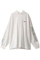 【プランク プロジェクト/PRANK PROJECT】のフード付きロンTEE / Hooded Long Sleeve Tee O.WHT(オフホワイト)|ID:prp329100003757594