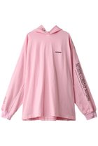 【プランク プロジェクト/PRANK PROJECT】のフード付きロンTEE / Hooded Long Sleeve Tee PNK(ピンク)|ID:prp329100003757594