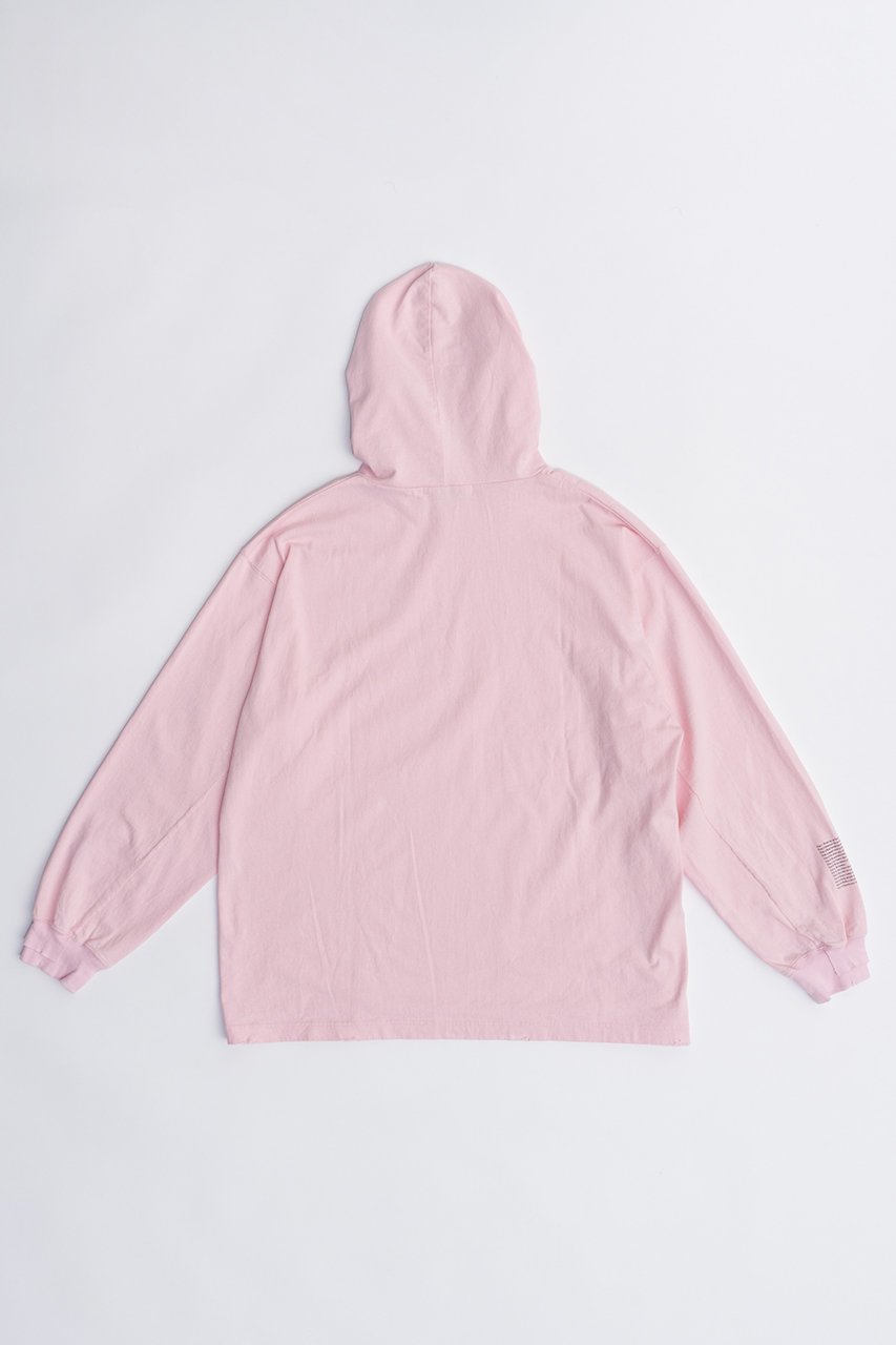 【プランク プロジェクト/PRANK PROJECT】のフード付きロンTEE / Hooded Long Sleeve Tee 人気、トレンドファッション・服の通販 founy(ファニー) 　ファッション　Fashion　レディースファッション　WOMEN　トップス・カットソー　Tops/Tshirt　シャツ/ブラウス　Shirts/Blouses　パーカ　Sweats　ロング / Tシャツ　T-Shirts　スウェット　Sweat　カットソー　Cut and Sewn　おすすめ　Recommend　インナー　Inner　ウォッシャブル　Washable　グラフィック　Graphic　ジャケット　Jacket　other-7|ID: prp329100003757594 ipo3291000000031371211