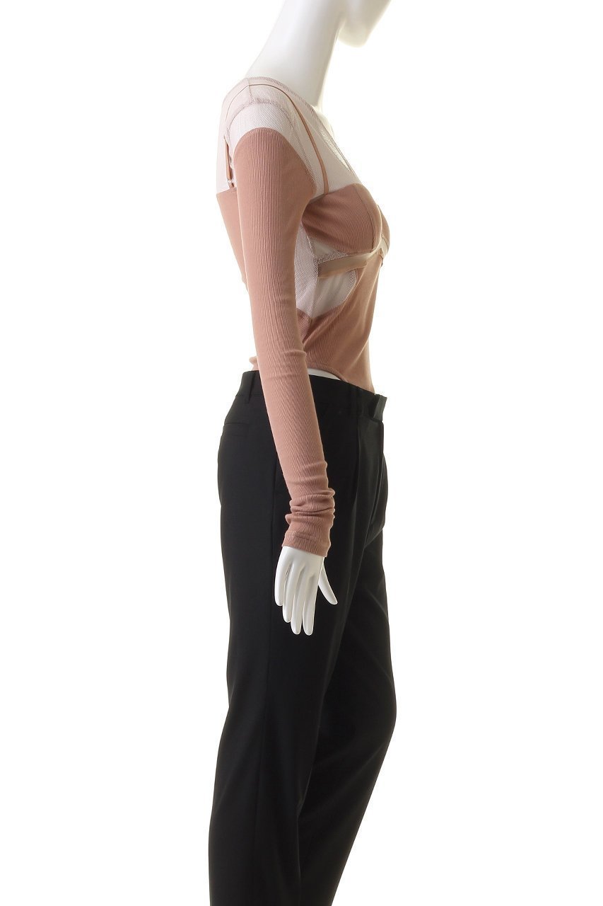 【プランク プロジェクト/PRANK PROJECT】のメッシュテレコトリムボディスーツ / Mesh Teleco Trim Bodysuit 人気、トレンドファッション・服の通販 founy(ファニー) 　ファッション　Fashion　レディースファッション　WOMEN　トップス・カットソー　Tops/Tshirt　キャミソール / ノースリーブ　No Sleeves　シャツ/ブラウス　Shirts/Blouses　ロング / Tシャツ　T-Shirts　カットソー　Cut and Sewn　おすすめ　Recommend　カッティング　Cutting　キャミソール　Camisole　コンビ　Combination　スポーティ　Sporty　スラックス　Slacks　タンク　Tank　テレコ　Tereko　デニム　Denim　メッシュ　Mesh　ランジェリー　Lingerie　other-3|ID: prp329100003757599 ipo3291000000031371217