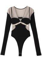 【プランク プロジェクト/PRANK PROJECT】のメッシュテレコトリムボディスーツ / Mesh Teleco Trim Bodysuit MLT(マルチカラー)|ID: prp329100003757599 ipo3291000000036987650