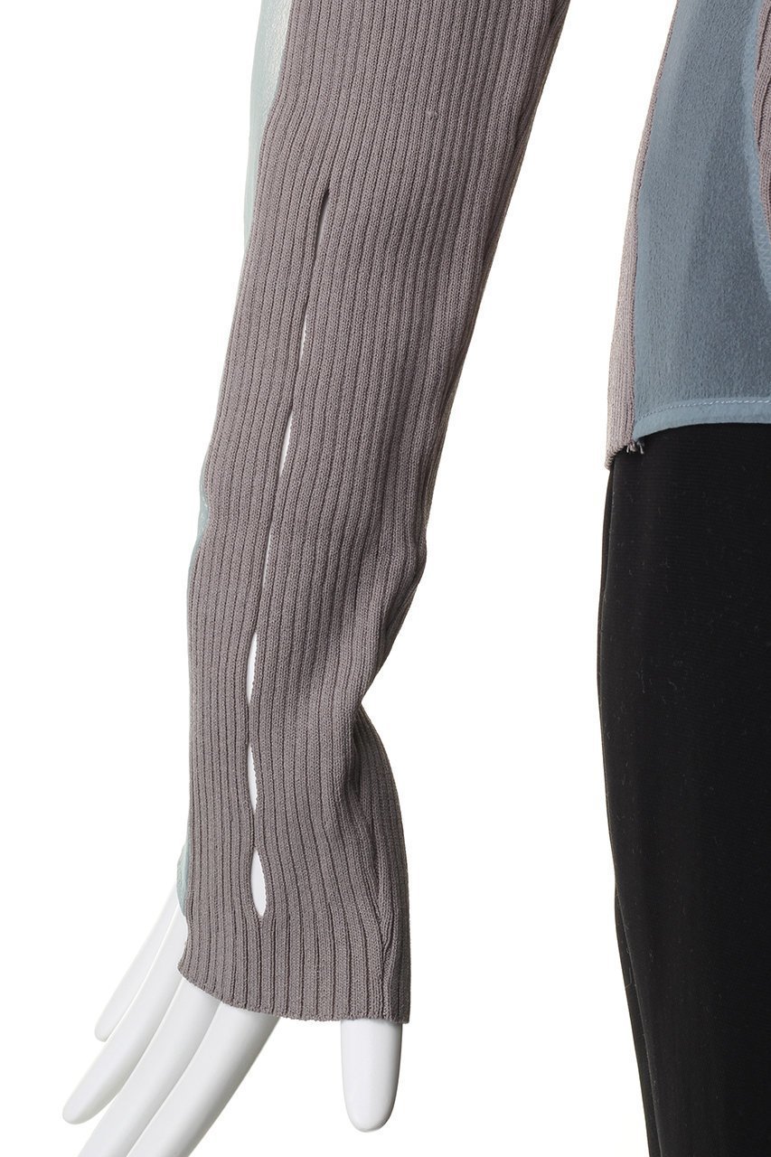 【プランク プロジェクト/PRANK PROJECT】のシアードッキングリブニット / Sheer Docking Rib Knit 人気、トレンドファッション・服の通販 founy(ファニー) 　ファッション　Fashion　レディースファッション　Fashion for Women　トップス・カットソー　Cut & Sew Tops　ニット　Knit Tops & Sweaters　カジュアルプルオーバー・ニットトップス　Pullovers & Knit Tops / Casual Pullovers　キャミ　Camisole, Cami Top　シアー　Sheer, See-Through　ビスチェ　Bustier, Corset Top　other-6|ID: prp329100003757609 ipo3291000000036884188