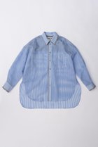 【プランク プロジェクト/PRANK PROJECT】のシアーストライプシャツ / Sheer Stripe Shirt 人気、トレンドファッション・服の通販 founy(ファニー) ファッション Fashion レディースファッション WOMEN トップス・カットソー Tops/Tshirt シャツ/ブラウス Shirts/Blouses おすすめ Recommend シアー Sheer ストライプ Stripe スリーブ Sleeve チュニック Tunic ビスチェ Bustier ロング Long thumbnail BLU(ブルー)|ID: prp329100003757610 ipo3291000000024750419