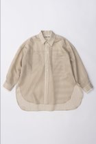 【プランク プロジェクト/PRANK PROJECT】のシアーストライプシャツ / Sheer Stripe Shirt BGE(ベージュ)|ID:prp329100003757610