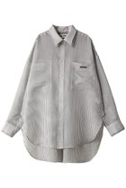 【プランク プロジェクト/PRANK PROJECT】のシアーストライプシャツ / Sheer Stripe Shirt 人気、トレンドファッション・服の通販 founy(ファニー) ファッション Fashion レディースファッション Fashion for Women トップス・カットソー Cut & Sew Tops シャツ・ブラウス・オフィスカジュアル Elegant Blouses & Button-Ups おすすめ Recommended / Our Picks シアー Sheer, See-Through ストライプ Stripe, Striped Pattern スリーブ Sleeve, Long Sleeve / Short Sleeve チュニック Tunic, Long Top ビスチェ Bustier, Corset Top ロング Long, Long-Length thumbnail WHT(ホワイト)|ID: prp329100003757610 ipo3291000000032920412