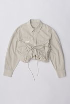 【プランク プロジェクト/PRANK PROJECT】のボリュームフリルショートシャツ / Voluminous Ruffled Short Shirt 人気、トレンドファッション・服の通販 founy(ファニー) ファッション Fashion レディースファッション WOMEN トップス・カットソー Tops/Tshirt シャツ/ブラウス Shirts/Blouses ロング / Tシャツ T-Shirts ショルダー Shoulder ショート Short スリーブ Sleeve センター Center チェック Check チュール Tulle ドロップ Drop フリル Frills ロング Long ワイド Wide thumbnail WHT(ホワイト)|ID: prp329100003757613 ipo3291000000024750430