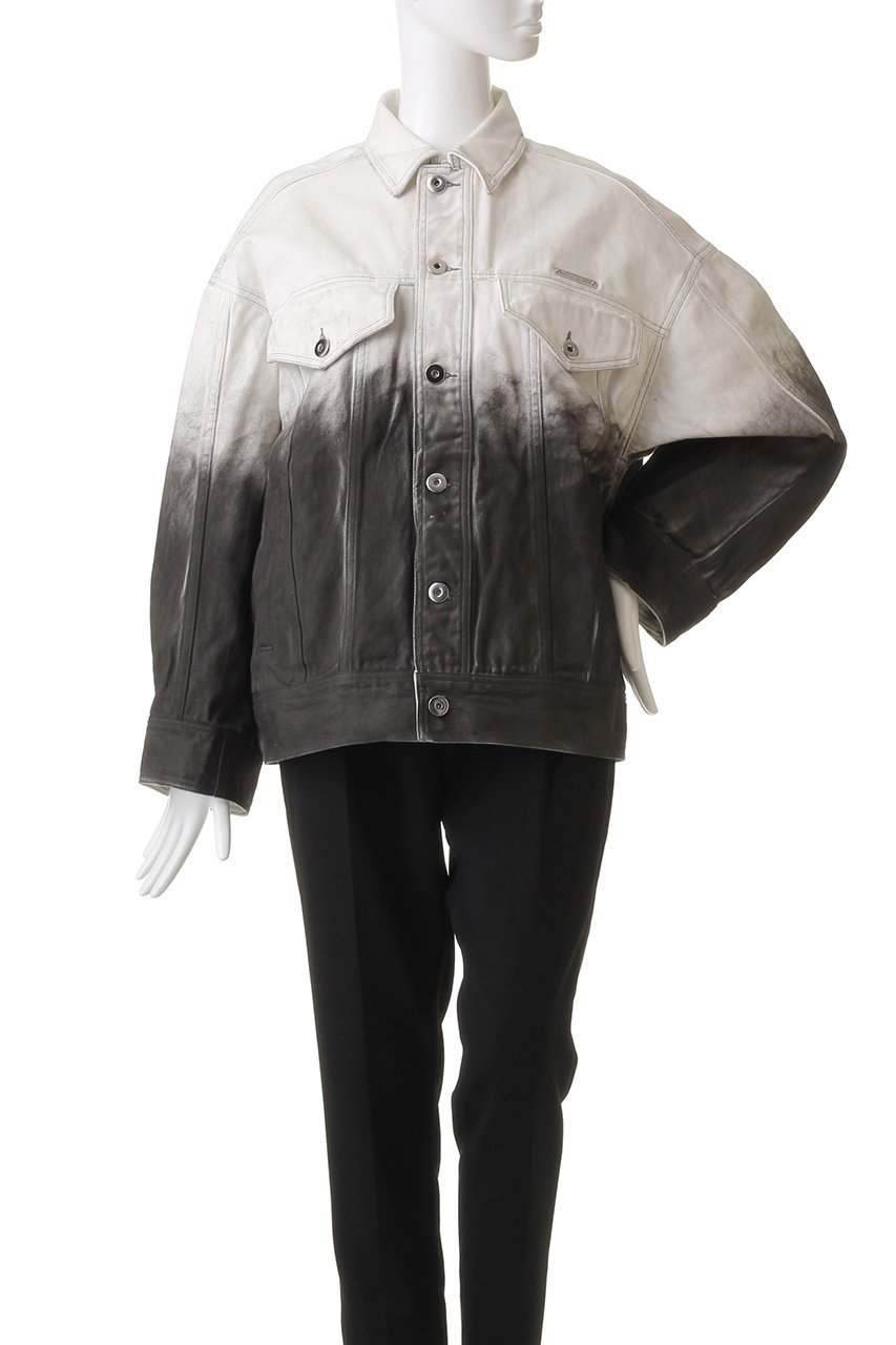 【プランク プロジェクト/PRANK PROJECT】のビックコンシャスデニムジャケット / Big Conscious Denim Jacket 人気、トレンドファッション・服の通販 founy(ファニー) 　ファッション　Fashion　レディースファッション　WOMEN　アウター　Coat Outerwear　ジャケット　Jackets　デニムジャケット　Denim Jackets　おすすめ　Recommend　インナー　Inner　グラデーション　Gradation　コンパクト　Compact　ジャケット　Jacket　デニム　Denim　トレンド　Trend　バランス　Balance　ワーク　Work　other-2|ID: prp329100003757618 ipo3291000000031387348