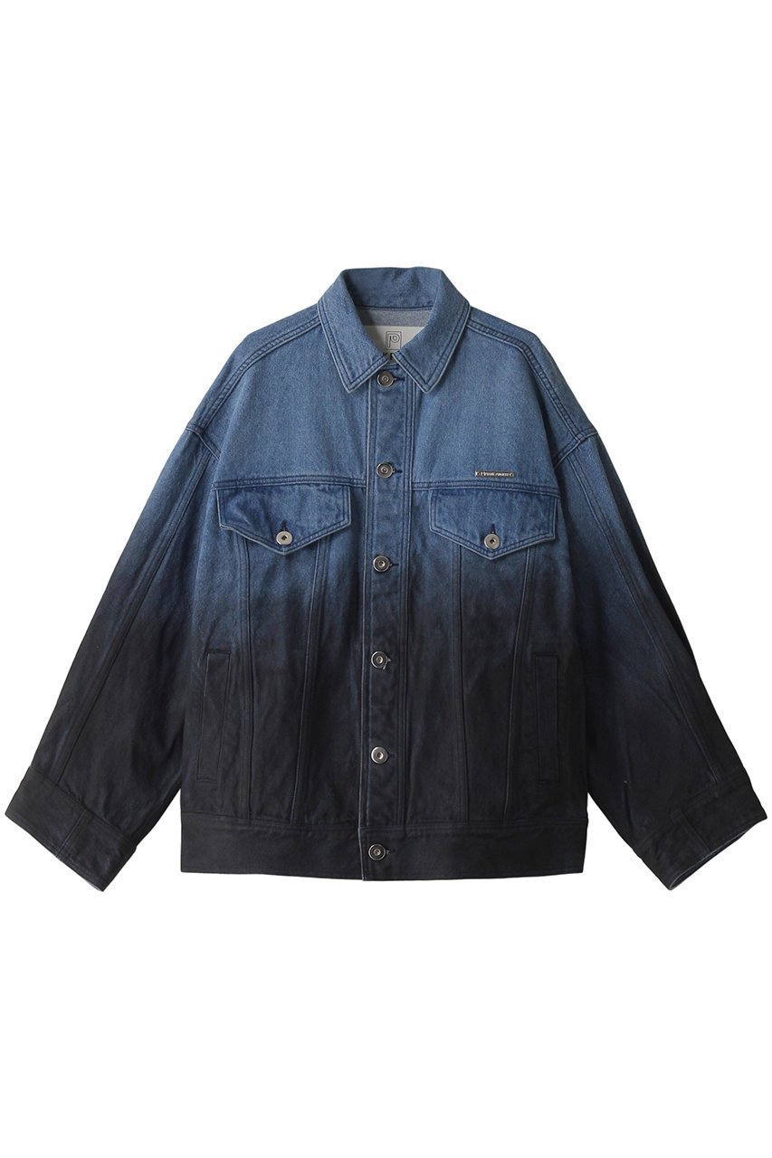 【プランク プロジェクト/PRANK PROJECT】のビックコンシャスデニムジャケット / Big Conscious Denim Jacket インテリア・キッズ・メンズ・レディースファッション・服の通販 founy(ファニー) 　ファッション　Fashion　レディースファッション　Fashion for Women　アウター　Coat / Outerwear Collection　レディースジャケット・軽アウター　Jackets　デニムジャケット / カジュアルアウター　Denim Jackets　おすすめ　Recommended / Our Picks　インナー　Innerwear　グラデーション　Gradient, Ombre　コンパクト　Compact, Small Size　ジャケット　Jacket, Outerwear　デニム　Denim, Jeans Material　トレンド　Trend, Trending Now　バランス　Balance, Style Balance　ワーク　Workwear, Utility Style　BLU(ブルー)|ID: prp329100003757618 ipo3291000000036797697
