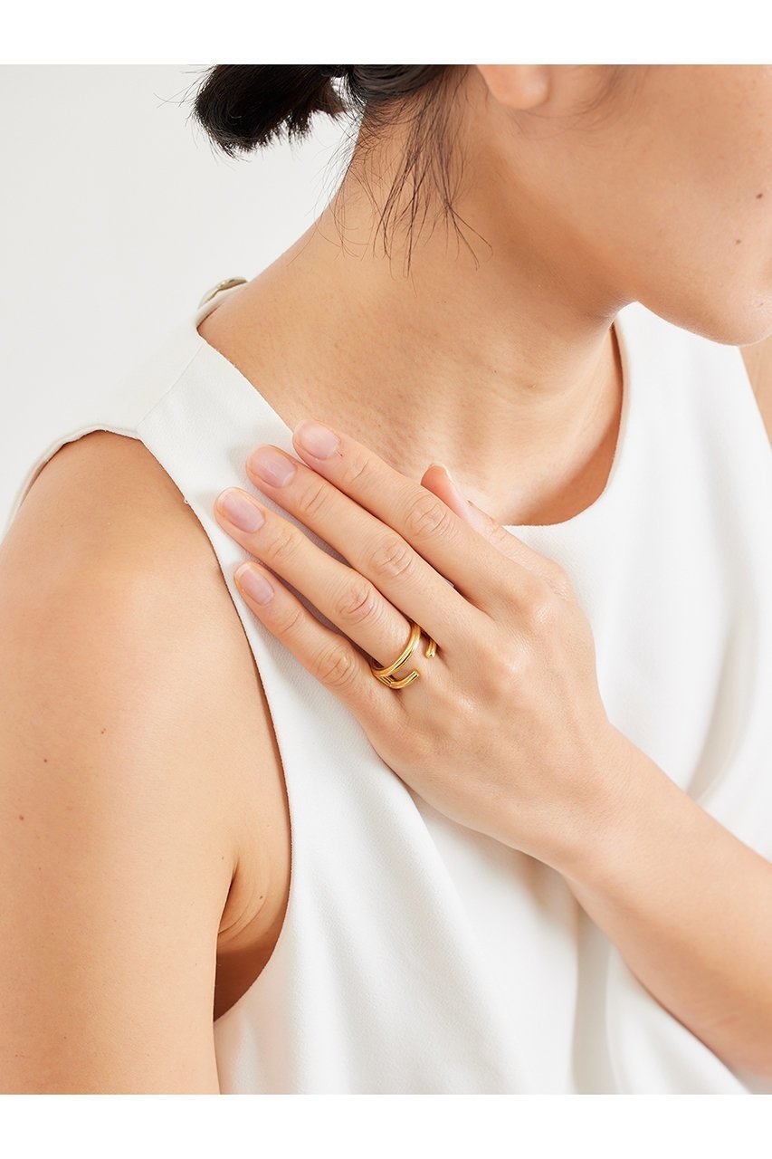 【ヒロタカ/Hirotaka】のSand Dune Layered リング 人気、トレンドファッション・服の通販 founy(ファニー)  ファッション Fashion レディースファッション Fashion for Women ジュエリー Jewelry コレクション Collection, Seasonal Line シンプル Simple, Minimal エレガント 上品 Elegant other-2|ID: prp329100003759174 ipo3291000000033745006