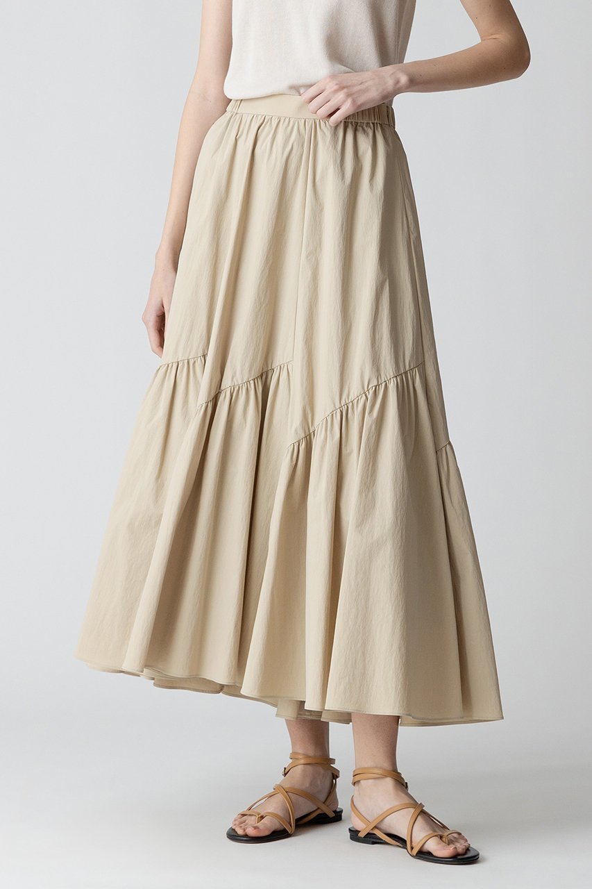 【アルアバイル/allureville】のバイヤス切替ギャザースカート 人気、トレンドファッション・服の通販 founy(ファニー) ファッション Fashion レディースファッション Fashion for Women スカート Skirts ロングスカート Long Skirts / Maxi & Midi Skirts エレガント 上品 Elegant ギャザー Gathered, Ruffled スニーカー Sneakers, Trainers ティアード Tiered, Tiered Style バイアス Bias, Diagonal Cut ロング Long, Long-Length 切替 Switching, Contrast Panel other-7|ID: prp329100003760229 ipo3291000000033654889