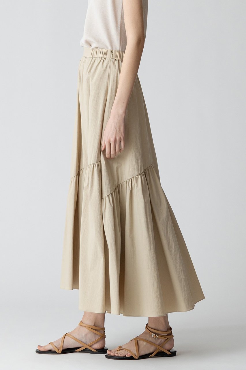 【アルアバイル/allureville】のバイヤス切替ギャザースカート 人気、トレンドファッション・服の通販 founy(ファニー) ファッション Fashion レディースファッション Fashion for Women スカート Skirts ロングスカート Long Skirts / Maxi & Midi Skirts エレガント 上品 Elegant ギャザー Gathered, Ruffled スニーカー Sneakers, Trainers ティアード Tiered, Tiered Style バイアス Bias, Diagonal Cut ロング Long, Long-Length 切替 Switching, Contrast Panel other-8|ID: prp329100003760229 ipo3291000000033654890