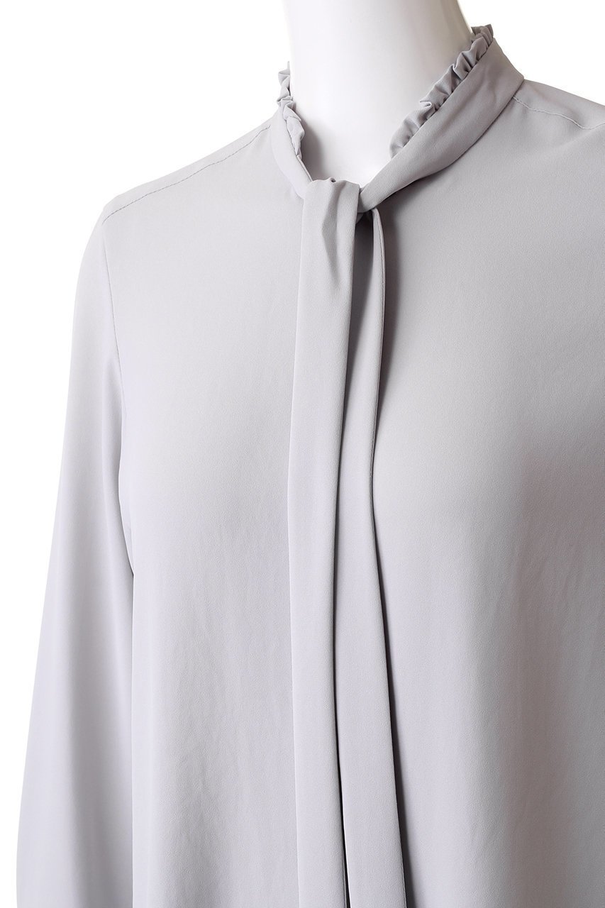 【ベイジ,/BEIGE,】のEVA(エバ)/ブラウス 人気、トレンドファッション・服の通販 founy(ファニー) ファッション Fashion レディースファッション Fashion for Women トップス・カットソー Cut & Sew Tops シャツ・ブラウス・オフィスカジュアル Elegant Blouses & Button-Ups とろみ Fluid, Flowy Fabric ジョーゼット Georgette, Semi-Sheer Fabric ストレッチ Stretch, Stretchy Fabric スリーブ Sleeve, Long Sleeve / Short Sleeve フリル Frill, Ruffle ロング Long, Long-Length other-5|ID: prp329100003766029 ipo3291000000032918244