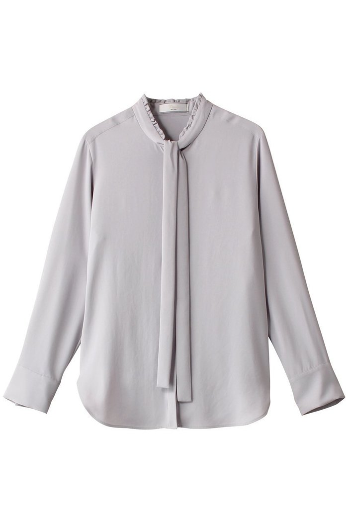 【ベイジ,/BEIGE,】のEVA(エバ)/ブラウス インテリア・キッズ・メンズ・レディースファッション・服の通販 founy(ファニー) https://founy.com/ ファッション Fashion レディースファッション Fashion for Women トップス・カットソー Cut & Sew Tops シャツ・ブラウス・オフィスカジュアル Elegant Blouses & Button-Ups とろみ Fluid, Flowy Fabric ジョーゼット Georgette, Semi-Sheer Fabric ストレッチ Stretch, Stretchy Fabric スリーブ Sleeve, Long Sleeve / Short Sleeve フリル Frill, Ruffle ロング Long, Long-Length |ID: prp329100003766029 ipo3291000000036060094