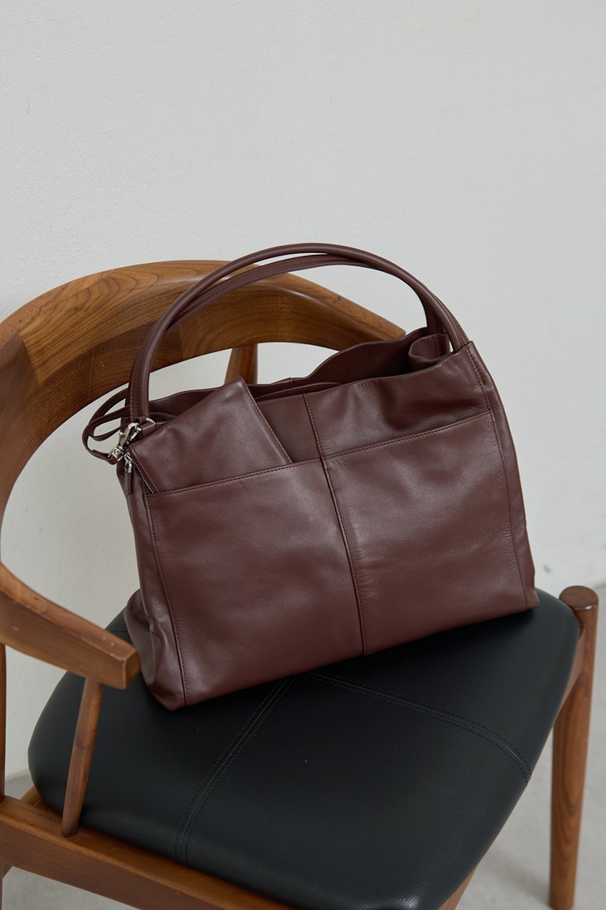 【ガリャルダガランテ/GALLARDAGALANTE】の【2.718】ベーシックトート インテリア・キッズ・メンズ・レディースファッション・服の通販 founy(ファニー) ファッション Fashion レディースファッション Fashion for Women バッグ Bags シンプル Simple, Minimal ビジネス 仕事 通勤 Business / Work / Commuting ベーシック Basic, Essential ポケット Pocket, Pocket Detail ポーチ Pouch, Small Case 再入荷 Restock / Back in Stock 軽量 Lightweight, Ultra Light ボルドー|ID: prp329100003766067 ipo3291000000033852943