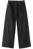 【リムアーク/RIM.ARK】のCut off wide denim/デニム ブラック|ID: prp329100003766085 ipo3291000000032376696