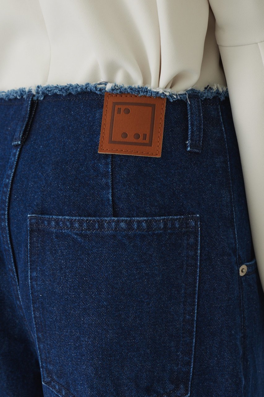 【リムアーク/RIM.ARK】のCut off wide denim/デニム 人気、トレンドファッション・服の通販 founy(ファニー) 　ファッション　Fashion　レディースファッション　WOMEN　パンツ　Pants　デニムパンツ　Denim Pants　カットオフ　Cut Off　デニム　Denim　other-7|ID: prp329100003766085 ipo3291000000032376703