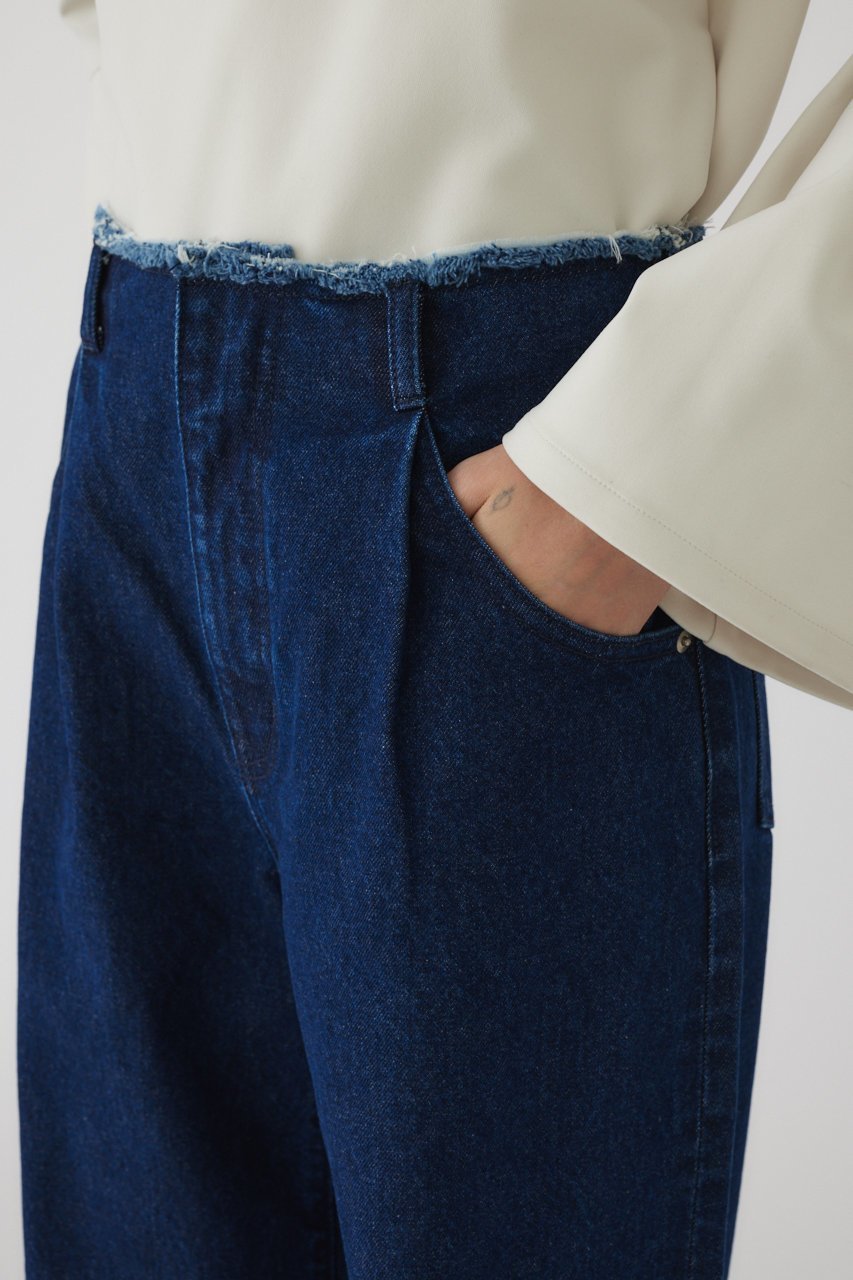 【リムアーク/RIM.ARK】のCut off wide denim/デニム 人気、トレンドファッション・服の通販 founy(ファニー) 　ファッション　Fashion　レディースファッション　WOMEN　パンツ　Pants　デニムパンツ　Denim Pants　カットオフ　Cut Off　デニム　Denim　other-8|ID: prp329100003766085 ipo3291000000032376704