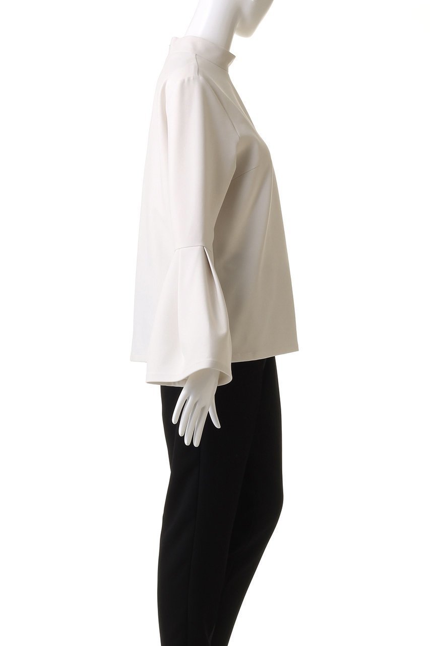 【リムアーク/RIM.ARK】のVolume cuff tops/トップス 人気、トレンドファッション・服の通販 founy(ファニー) 　ファッション　Fashion　レディースファッション　Fashion for Women　トップス・カットソー　Cut & Sew Tops　シャツ・ブラウス・オフィスカジュアル　Elegant Blouses & Button-Ups　エレガント 上品　Elegant　シンプル　Simple, Minimal　スリーブ　Sleeve, Long Sleeve / Short Sleeve　フォルム　Silhouette, Form　ロング　Long, Long-Length　other-3|ID: prp329100003766090 ipo3291000000034969592
