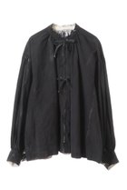 【カレンテージ/CURRENTAGE】のspray dyeing モックシャツ 人気、トレンドファッション・服の通販 founy(ファニー) ファッション Fashion レディースファッション WOMEN トップス・カットソー Tops/Tshirt シャツ/ブラウス Shirts/Blouses ヴィンテージ Vintage クラシック Classic スモック Smock スリーブ Sleeve フロント Front ブルゾン Blouson モダン Modern ロング Long thumbnail ブラック|ID: prp329100003766105 ipo3291000000024800610