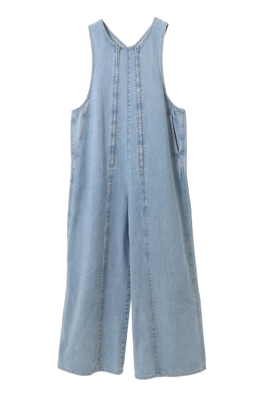 【カレンテージ/CURRENTAGE】のデニムサロペット インテリア・キッズ・メンズ・レディースファッション・服の通販 founy(ファニー) 　ファッション　Fashion　レディースファッション　Fashion for Women　パンツ　Pants & Trousers　インナー　Innerwear　クラシック　Classic, Timeless Style　モダン　Modern, Contemporary　ヴィンテージ　Vintage Style　インディゴサックス|ID: prp329100003766108 ipo3291000000032939542