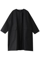 【ミズイロ インド/mizuiro ind】のcrew neck wide CT コート 人気、トレンドファッション・服の通販 founy(ファニー) ファッション Fashion レディースファッション Fashion for Women アウター Coat / Outerwear Collection コート・ロングコート・ピーコート Long Coats, Peacoats & More シンプル Simple, Minimal フロント Front, Front Design ロング Long, Long-Length ワイド Wide, Wide Fit thumbnail black|ID: prp329100003767617 ipo3291000000034980288