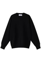 【スリー ドッツ/three dots】のパワースムースニットクルーネック ブラック|ID: prp329100003767628 ipo3291000000036593361