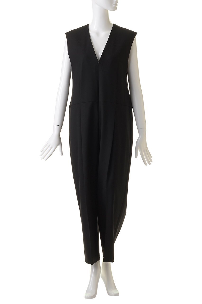 【ル フィル/LE PHIL】のポリエステルウールストレッチコンビネゾン 人気、トレンドファッション・服の通販 founy(ファニー) 　ファッション　Fashion　レディースファッション　Fashion for Women　パンツ　Pants & Trousers　センター　Center, Center Line　タートルネック　Turtleneck, High Neck　ツイル　Twist, Twisted Detail　ドレープ　Drape, Draping Fabric　フロント　Front, Front Design　other-2|ID: prp329100003770475 ipo3291000000035645883