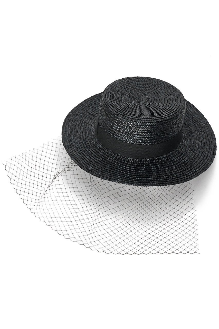 【アナイ/ANAYI】のIチュールコンビハット インテリア・キッズ・メンズ・レディースファッション・服の通販 founy(ファニー) 　ファッション　Fashion　レディースファッション　WOMEN　帽子　Hats　クラシカル　Classical　シンプル　Simple　チュール　Tulle　帽子　Hat　ブラック|ID: prp329100003770479 ipo3291000000024826045