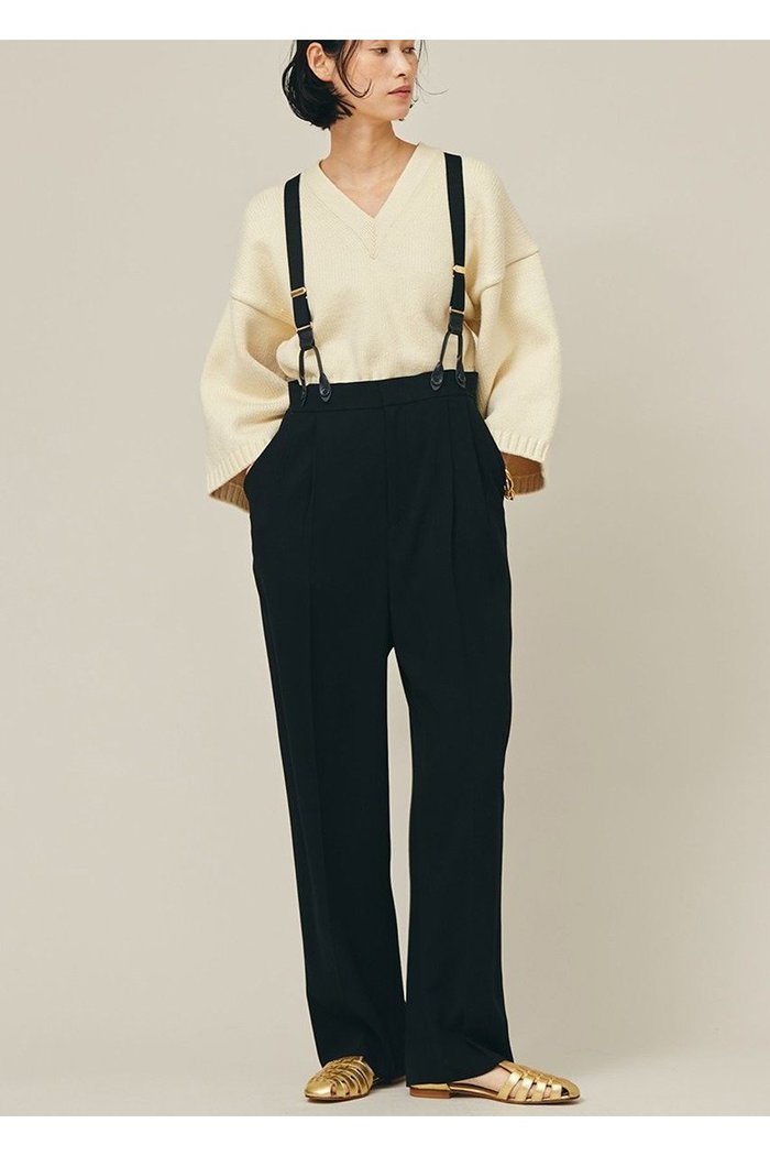 【カレンソロジー/Curensology】のサスペンダーパンツ インテリア・キッズ・メンズ・レディースファッション・服の通販 founy(ファニー) https://founy.com/ ファッション Fashion レディースファッション WOMEN パンツ Pants エレガント 上品 Elegant サスペンダー Suspenders シンプル Simple ジョーゼット Georgette フェミニン Feminine マニッシュ Mannish |ID: prp329100003770490 ipo3291000000024826080