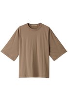 【カレンソロジー/Curensology】のサイロオーガニックTシャツ 人気、トレンドファッション・服の通販 founy(ファニー) ファッション Fashion レディースファッション Fashion for Women トップス・カットソー Cut & Sew Tops シャツ・ブラウス・オフィスカジュアル Elegant Blouses & Button-Ups ロングTシャツ・Tシャツ Longline T-Shirts & Tees カットソー・ベーシックTシャツ Cut-and-Sewn Tops / Stretch Tees & Basics なめらか Smooth, Silky Texture ショート Short, Short Length シンプル Simple, Minimal スリーブ Sleeve, Long Sleeve / Short Sleeve フィット Fit, Slim Fit ボトム Bottoms, Lower Wear ワイド Wide, Wide Fit thumbnail ブラウン|ID: prp329100003770491 ipo3291000000032931957