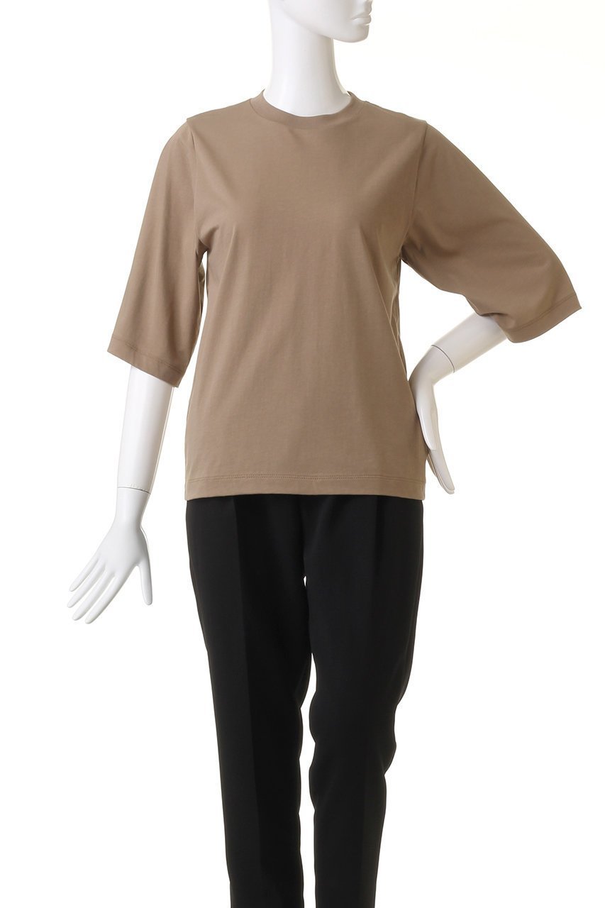 【カレンソロジー/Curensology】のサイロオーガニックTシャツ 人気、トレンドファッション・服の通販 founy(ファニー)  ファッション Fashion レディースファッション Fashion for Women トップス・カットソー Cut & Sew Tops シャツ・ブラウス・オフィスカジュアル Elegant Blouses & Button-Ups ロングTシャツ・Tシャツ Longline T-Shirts & Tees カットソー・ベーシックTシャツ Cut-and-Sewn Tops / Stretch Tees & Basics なめらか Smooth, Silky Texture ショート Short, Short Length シンプル Simple, Minimal スリーブ Sleeve, Long Sleeve / Short Sleeve フィット Fit, Slim Fit ボトム Bottoms, Lower Wear ワイド Wide, Wide Fit other-2|ID: prp329100003770491 ipo3291000000032931964