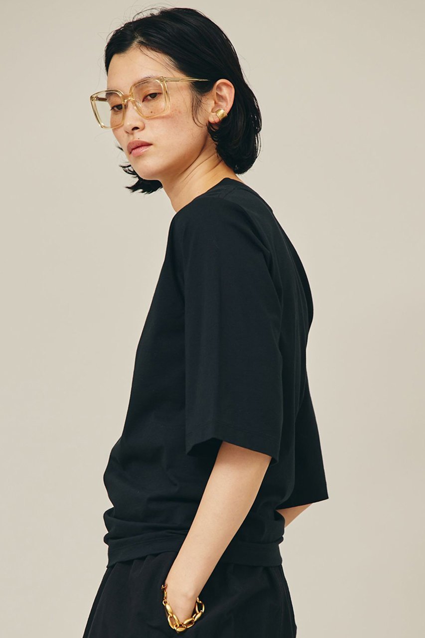 【カレンソロジー/Curensology】のサイロオーガニックTシャツ 人気、トレンドファッション・服の通販 founy(ファニー) 　ファッション　Fashion　レディースファッション　Fashion for Women　トップス・カットソー　Cut & Sew Tops　シャツ・ブラウス・オフィスカジュアル　Elegant Blouses & Button-Ups　ロングTシャツ・Tシャツ　Longline T-Shirts & Tees　カットソー・ベーシックTシャツ　Cut-and-Sewn Tops / Stretch Tees & Basics　なめらか　Smooth, Silky Texture　ショート　Short, Short Length　シンプル　Simple, Minimal　スリーブ　Sleeve, Long Sleeve / Short Sleeve　フィット　Fit, Slim Fit　ボトム　Bottoms, Lower Wear　ワイド　Wide, Wide Fit　再入荷　Restock / Back in Stock　other-3|ID: prp329100003770491 ipo3291000000036709121