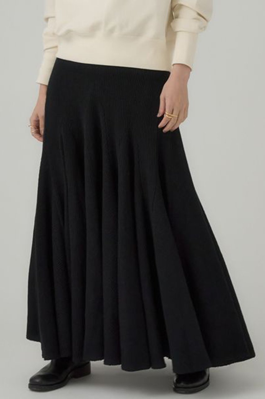 【カオス/Chaos】のバリュースカート インテリア・キッズ・メンズ・レディースファッション・服の通販 founy(ファニー) 　ファッション　Fashion　レディースファッション　WOMEN　スカート　Skirt　ロングスカート　Long Skirt　おすすめ　Recommend　スウェット　Sweat　フレア　Flare　ロング　Long　ワッフル　Waffle　ブラック|ID: prp329100003770498 ipo3291000000024826108