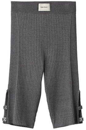 【プランク プロジェクト/PRANK PROJECT】 サイドスリットサイクルニットパンツ / Side Slit Cycle Knit Pants人気、トレンドファッション・服の通販 founy(ファニー) ファッション Fashion レディースファッション Fashion for Women パンツ Pants & Trousers ショートパンツ・ハーフパンツ High-Waisted & Relaxed Shorts おすすめ Recommended / Our Picks ショート Short, Short Length ジャケット Jacket, Outerwear チュニック Tunic, Long Top メタル Metal, Metal Parts |ID:prp329100003770511