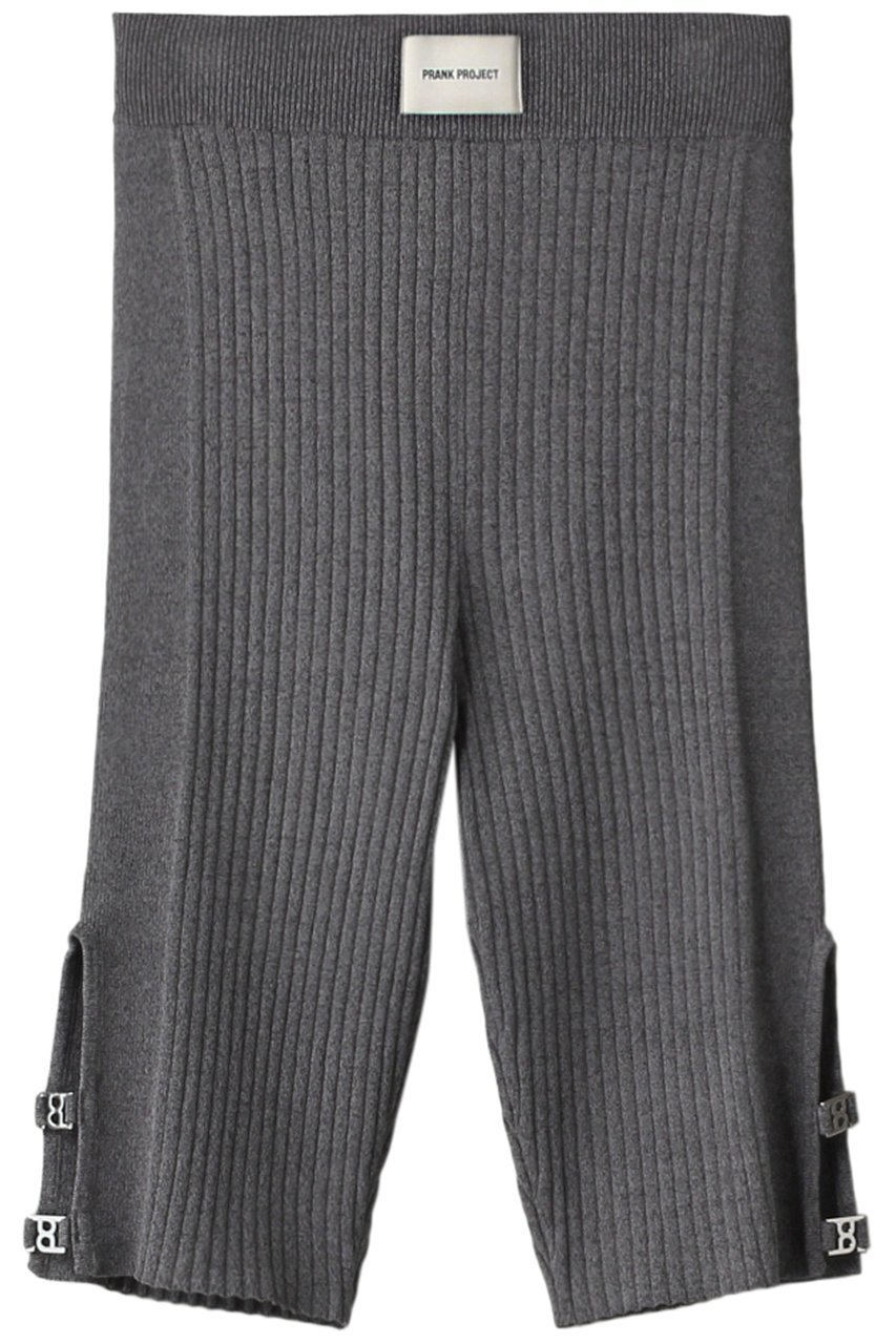 【プランク プロジェクト/PRANK PROJECT】のサイドスリットサイクルニットパンツ / Side Slit Cycle Knit Pants 人気、トレンドファッション・服の通販 founy(ファニー) 　ファッション　Fashion　レディースファッション　Fashion for Women　パンツ　Pants & Trousers　ショートパンツ・ハーフパンツ　High-Waisted & Relaxed Shorts　おすすめ　Recommended / Our Picks　ショート　Short, Short Length　ジャケット　Jacket, Outerwear　チュニック　Tunic, Long Top　メタル　Metal, Metal Parts　 other-1|ID: prp329100003770511 ipo3291000000032927774