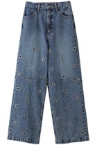 【プランク プロジェクト/PRANK PROJECT】のアイレットデニムパンツ / Eyelet Denim Pants BLU(ブルー)|ID: prp329100003770523 ipo3291000000032819937