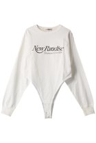 【プランク プロジェクト/PRANK PROJECT】のNEW Paradiseプリントロンパース / New Paradise Printed Rompers WHT(ホワイト)|ID:prp329100003770524