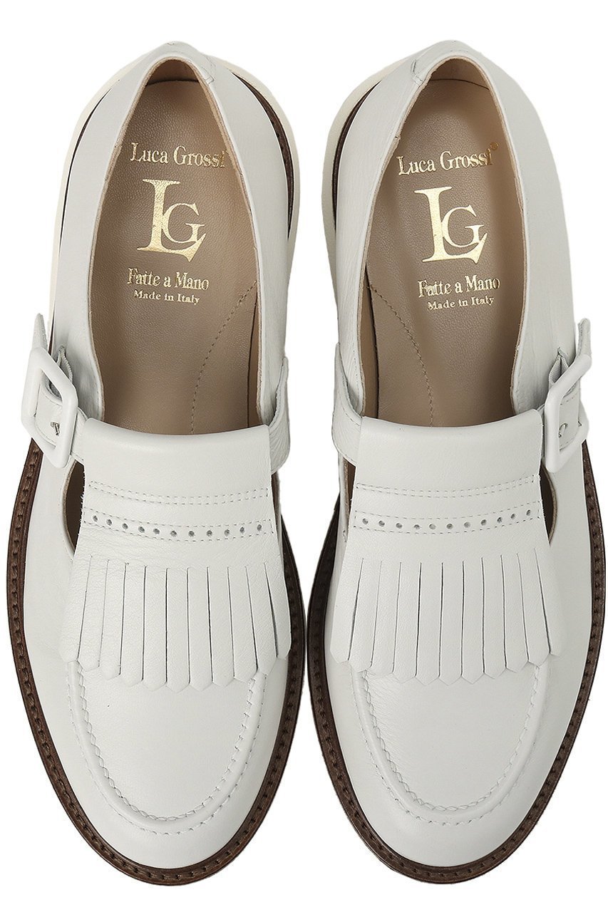 【ルカグロッシ/LucaGrossi】のキルトデザインストラップシューズ インテリア・キッズ・メンズ・レディースファッション・服の通販 founy(ファニー) 　ファッション　Fashion　レディースファッション　Ladies' Fashion Online　なめらか　Smooth　キルト　Quilt　クラシカル　Classical　シューズ　Shoes　シンプル　Simple　ストラップシューズ　Strap Shoes　トレンド　Trend　フォルム　Form　フラット　Flat　再入荷　Restock/Back In Stock/Re Arrival　ホワイト|ID: prp329100003770546 ipo3291000000032629842