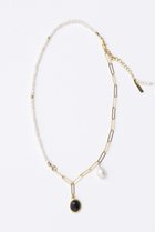 【メゾンスペシャル/MAISON SPECIAL】のMix Chain Motif Silver Necklace/ミックスチェーンモチーフゴールドネックレス WHT(ホワイト)|ID:prp329100003770549